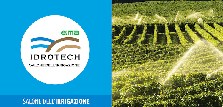 Eima Idrotech, il Salone dedicato all'irrigazione si svolge a Bologna dal 9 al 13 novembre 2022