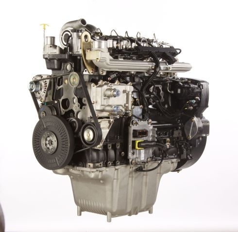 Nuovo motore sei cilindri Dieselmax 672 Jcb