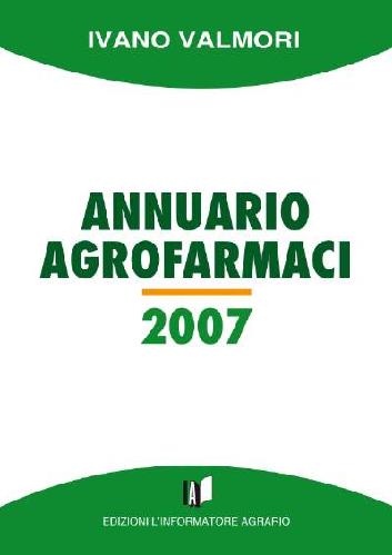 Annuario Agrofarmaci 2007