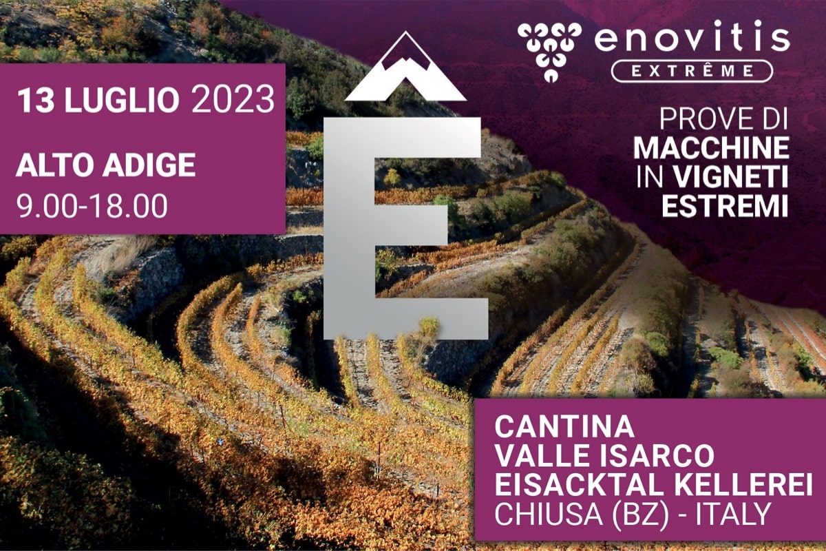 Enovitis extrême 2023: spazio a macchine e attrezzi per la viticoltura in aree impervie