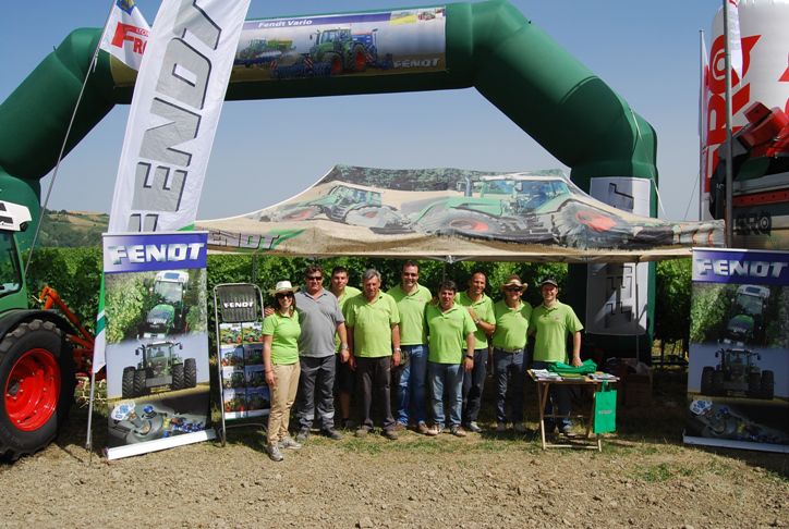 Il team Fendt all'Enovitis in Campo edizione 2012