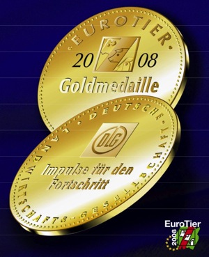 Le medaglie d'oro assegnate a EuroTier 2008