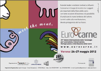 Eurocarne si è tenuta a Verona dal 24 al 27 maggio 2012