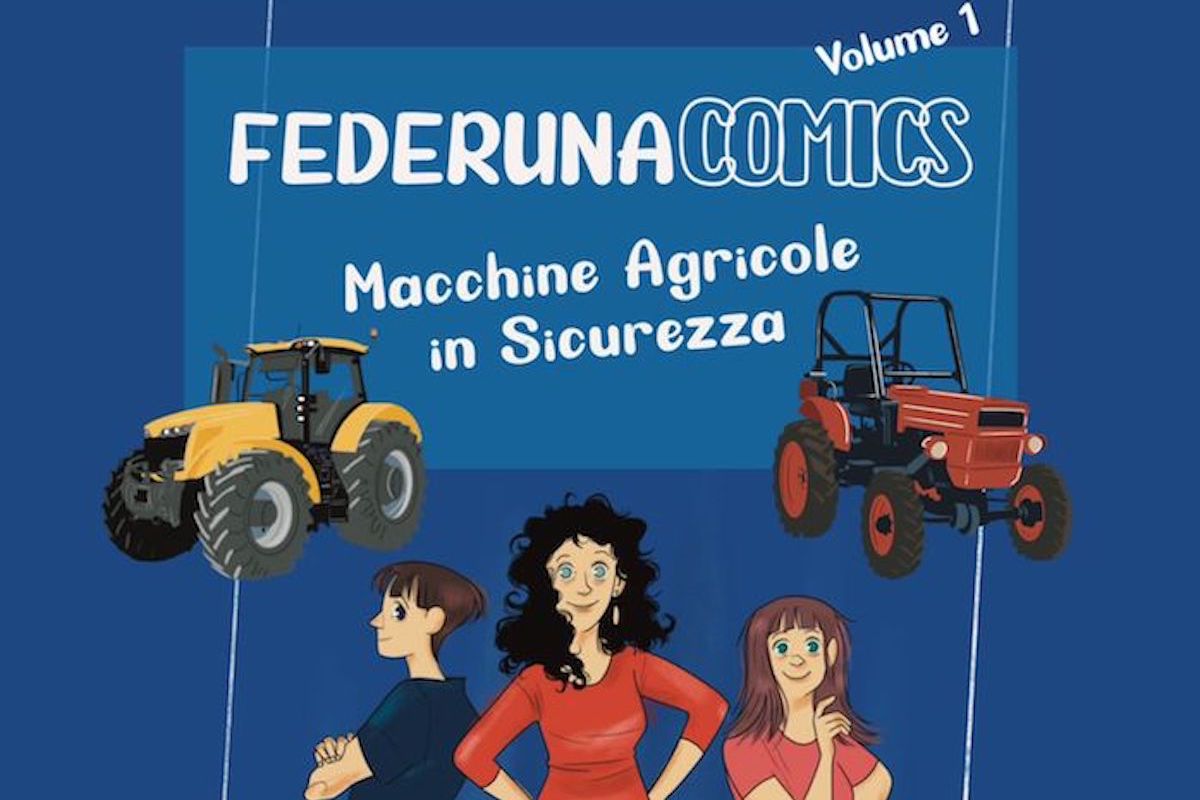 Ad Agrilevante 2023 ci sarà il fumetto educativo sulla meccanica agricola FederUnaComics