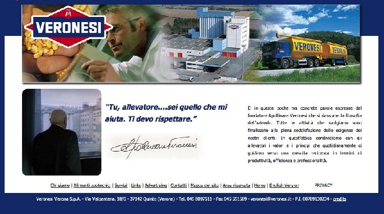 Home Page www.veronesi.it