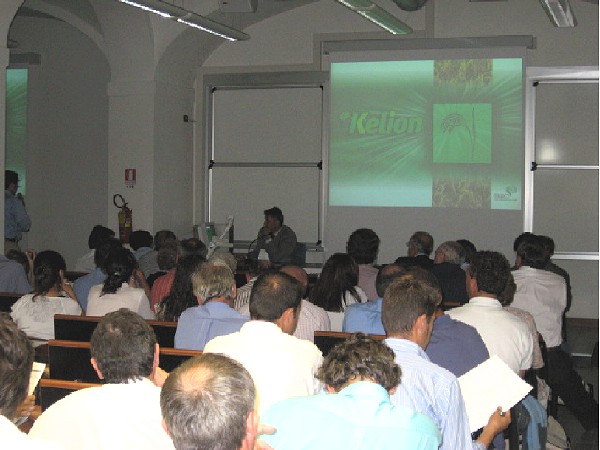 La presentazione dell'erbicida Kelion durante l'evento di Novara dedicato al riso