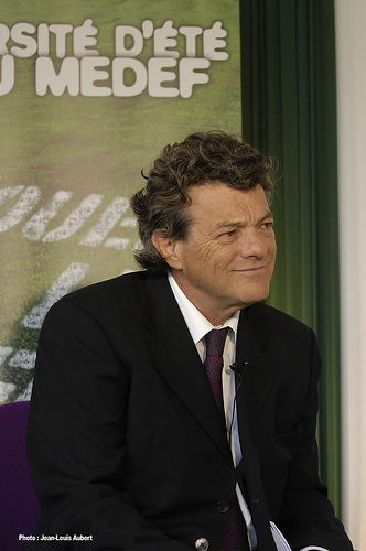 Jean-Louis Borloo, il ministro dell'Ecologia, dell'Energia, dello Sviluppo sostenibile e della Gestione del territorio della Francia