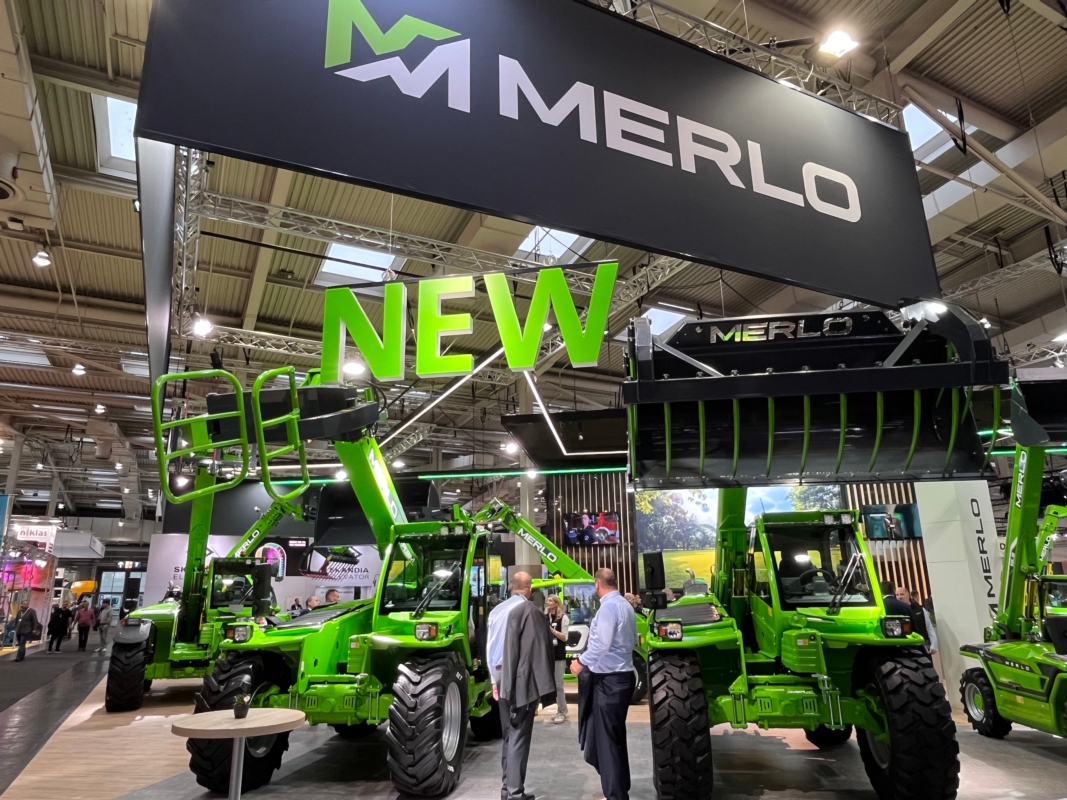 Nuovi sollevatori telescopici Merlo in mostra ad Agritechnica 2025