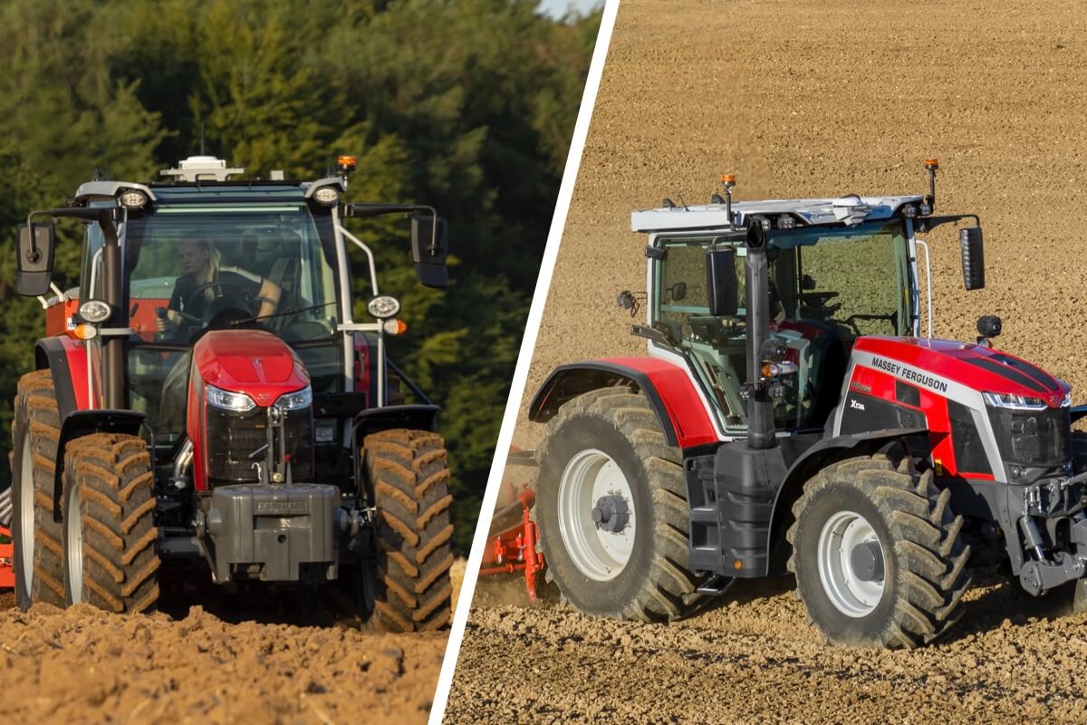 Due macchine Massey Ferguson per una cerealicoltura efficiente e precisa in ogni campo