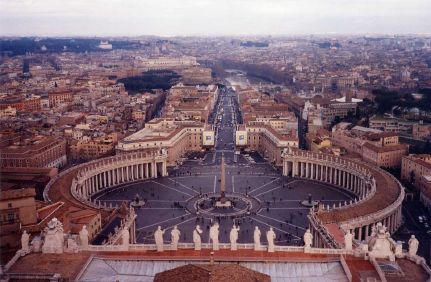 Piazza San Pietro - Roma (Foto by Wikimedia Commons - License CC BY SA)