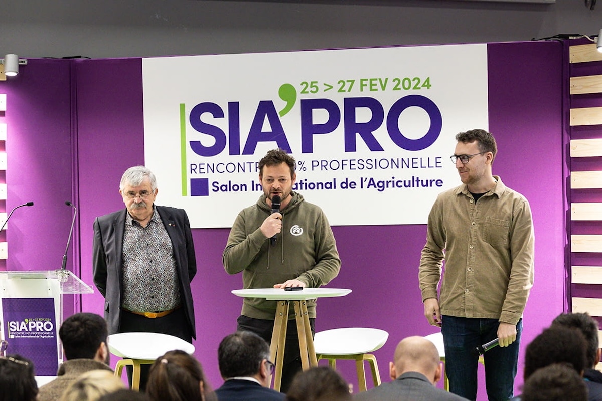 Un momento della presentazione del Sia'Pro al Salone internazionale dell'agricoltura 2024