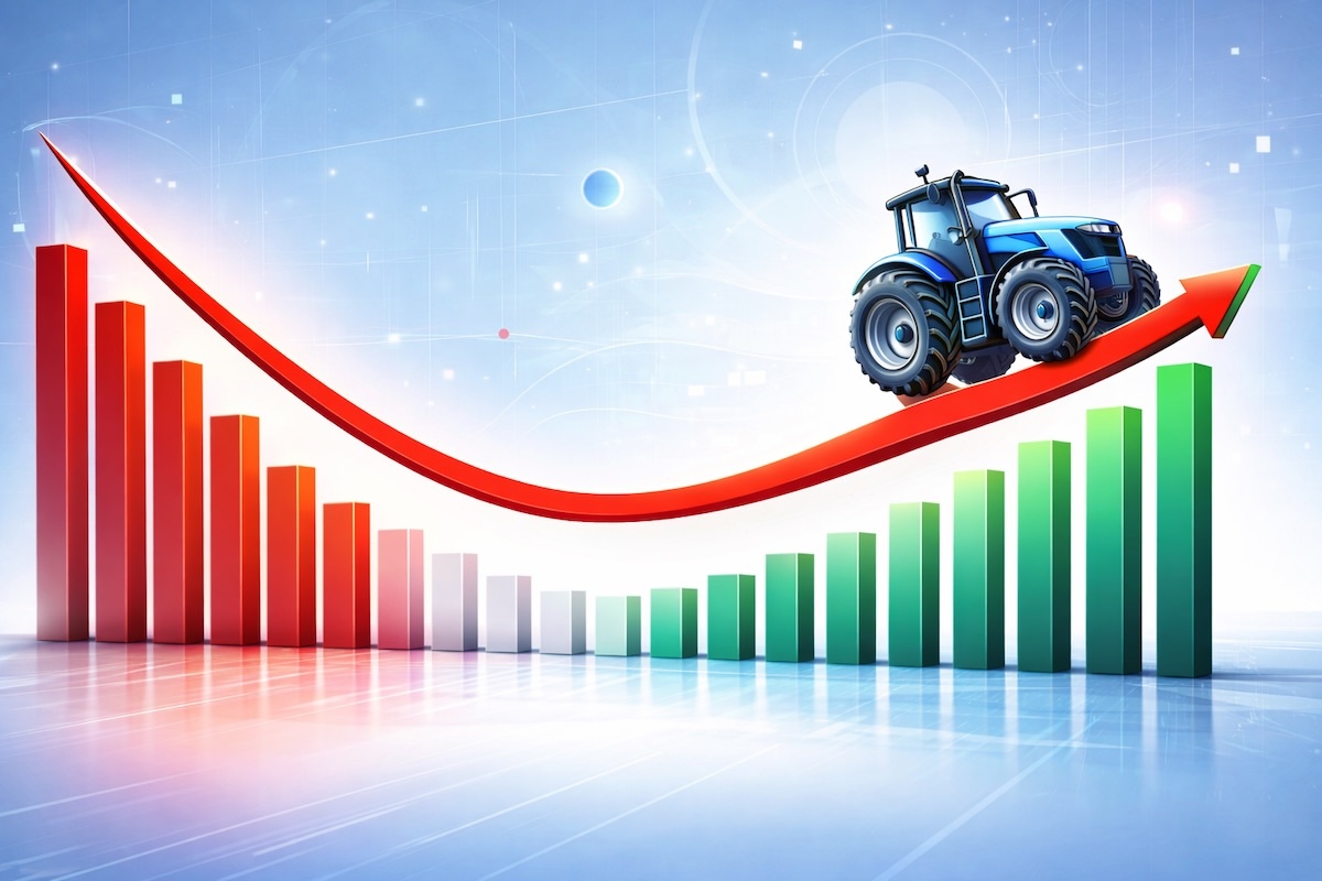 Il mercato delle macchine agricole torna a crescere nel 2025 dopo tre anni di flessione