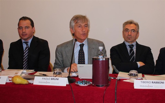 Da sinistra: Mario Tamanti, Paolo Bruni, Tiberio Rabboni
