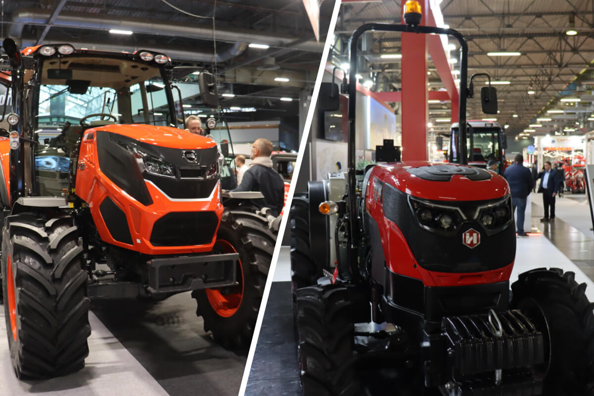 I nuovi trattori asiatici sono stati presentati in occasione delle fiere Sima ed Eima 2022