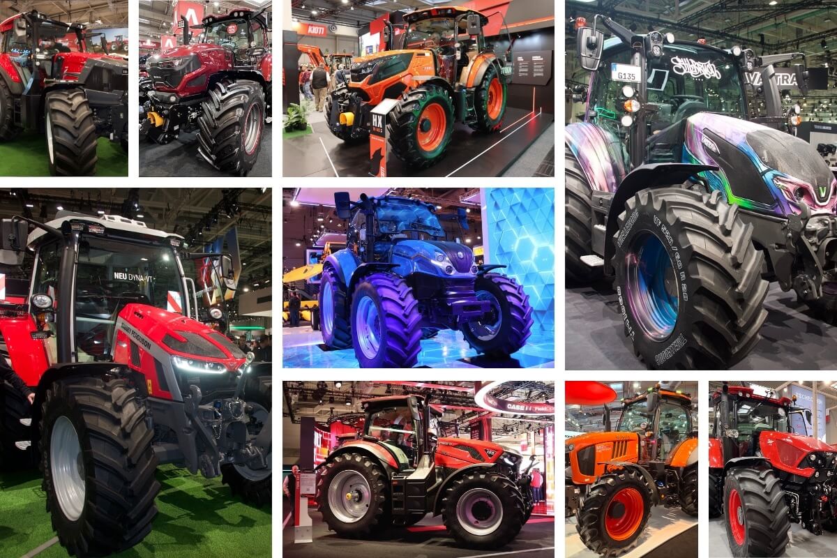 Diversi nuovi trattori di media potenza hanno debuttato ad Agritechnica 2025