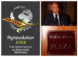 Massimo Goldoni apre i lavori di Agrievolution 2008 - 