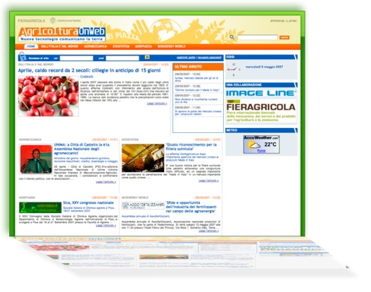 La Home Page di AgricolturaOnWeb.info