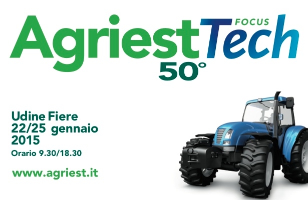 Agriest, tecnologie in primo piano per la 50a edizione