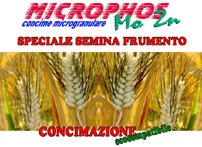 Concimazione ecocompatibile, con Microphos Mo Zn