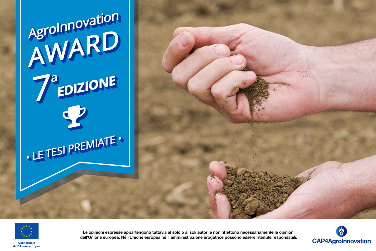 AgroInnovation Award è il premio di laurea che promuove la diffusione di approcci innovativi, strumenti digitali e l'utilizzo di internet in agricoltura