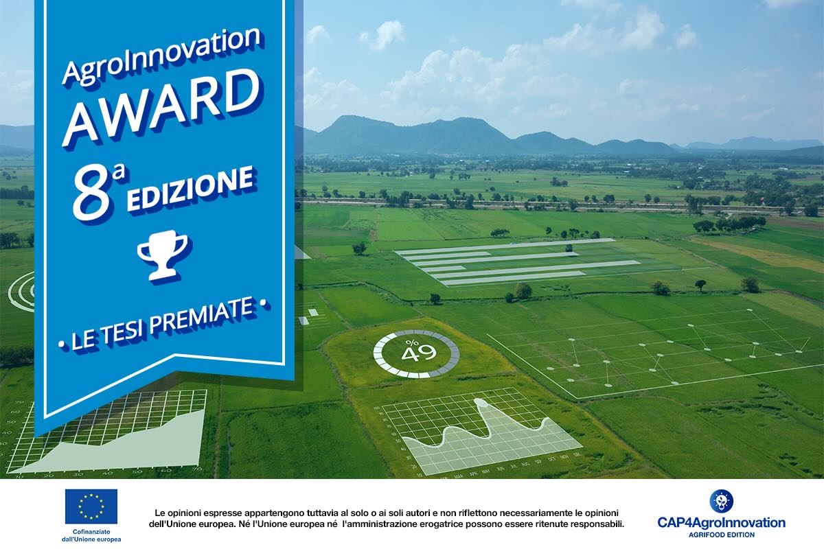 AgroInnovation Award è il premio di laurea che promuove la diffusione di approcci innovativi, strumenti digitali e l'utilizzo di internet in agricoltura