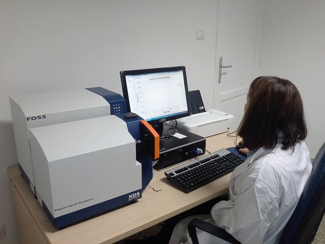 Le analisi chimico-fisiche-organolettiche saranno eseguite anche in tempo reale grazie all'utilizzo del Nir per la spettroscopia