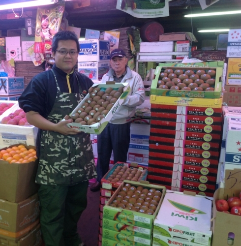 Apofruit, successo del kiwi sui mercati asiatici