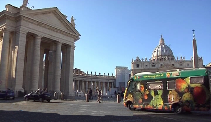 Anche la Città del Vaticano tra le tappe del tour dell'Arancia Rossa di Sicilia Igp