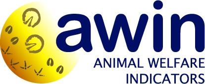 Il logo di Awin, il sodalizio scientifico internazionale che porta avanti le ricerche sul benessere animale 