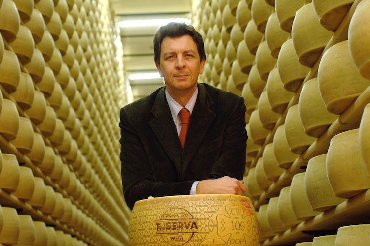 Nicola Cesare Baldrighi, presidente del Consorzio per la tutela del formaggio Grana Padano