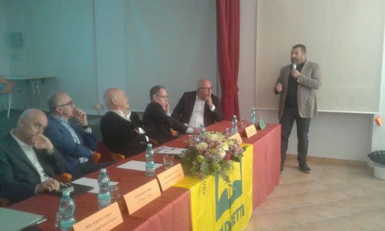 Un momento dell'incontro di ieri a Banari: parla il direttore di Coldiretti Sardegna 