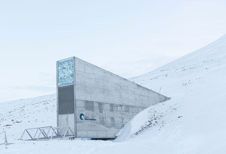 Lo Svalbard Global Seed Vault si trova a nord del Circolo Polare Artico