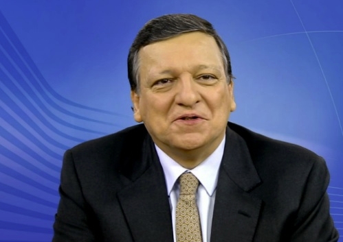 Il presidente della Commissione europea, José Manuel Barroso