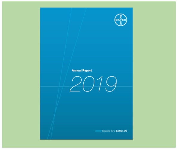 Disponibile l'annual report di Bayer sui risultati 2019 