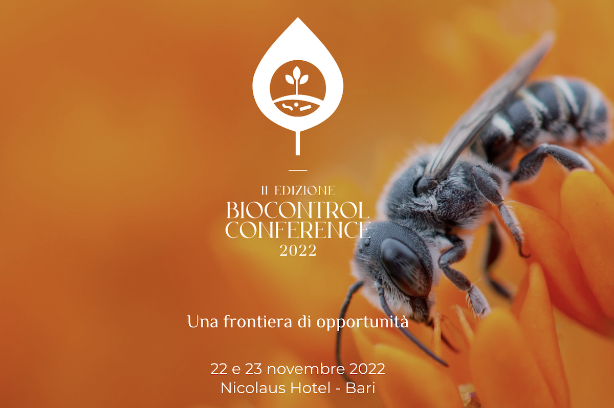 La Biocontrol Conference si terrà a Bari dal 22 al 23 novembre 2022