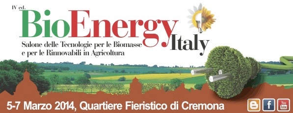 BioEnergy Italy: Fiera di Cremona dal 5 al 7 marzo