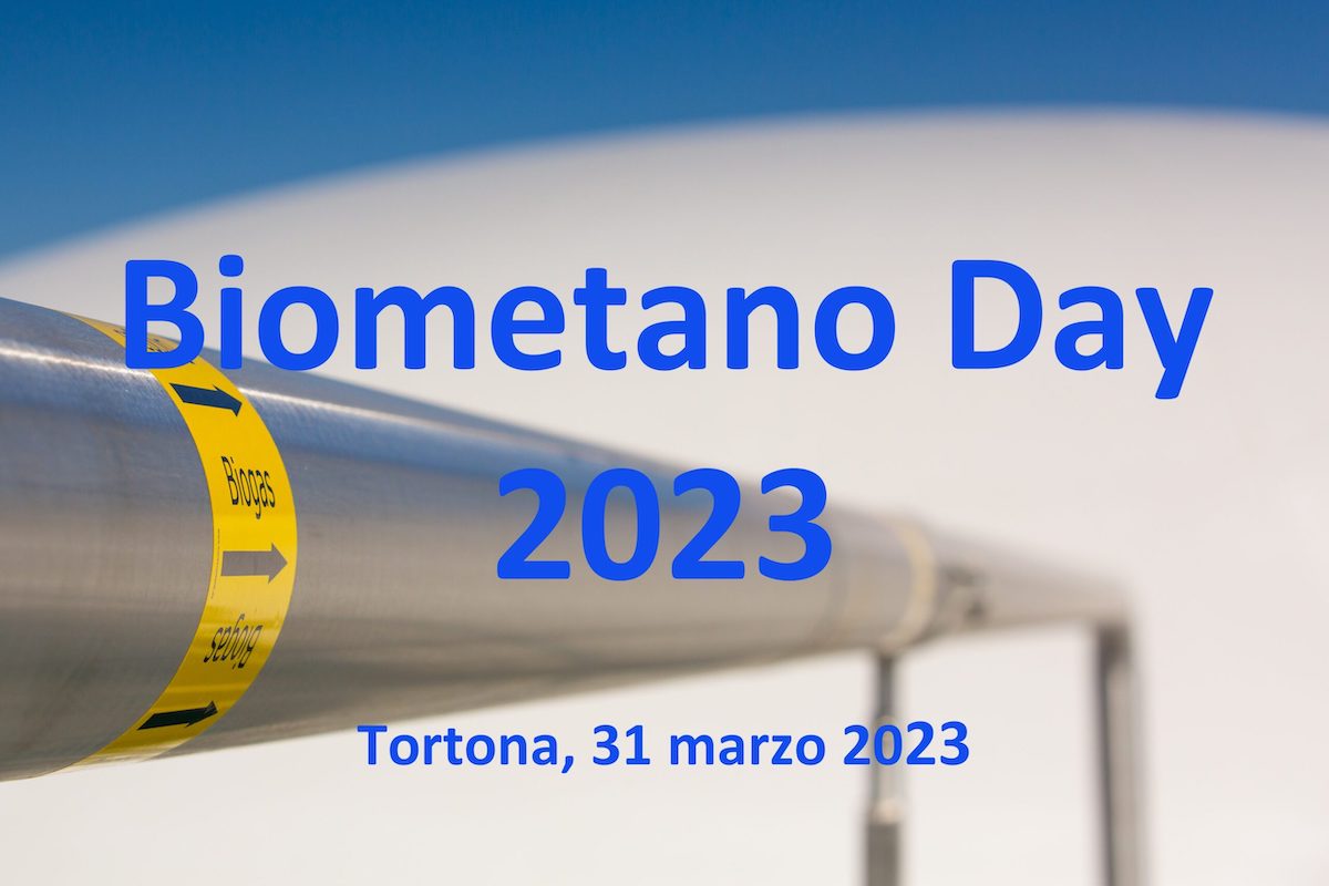 Biometano Day: appuntamento il 30 marzo con l'Anteprima Web e il 31 marzo 2023 con l'evento in presenza