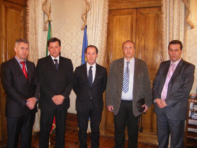 Il ministro Zaia con la delegazione di Bosnia ed Erzegovina