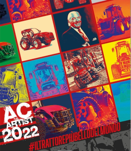 Copertina del calendario Antonio Carraro 2022