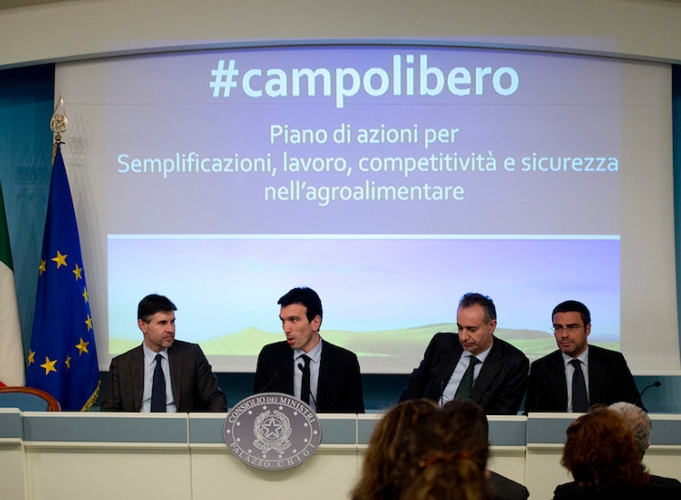 #campolibero, conferenza stampa di presentazione a Palazzo Chigi