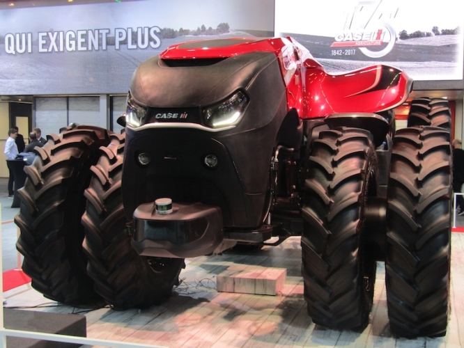 Case IH Magnum, il concept di trattore a guida autonoma al Sima 2017