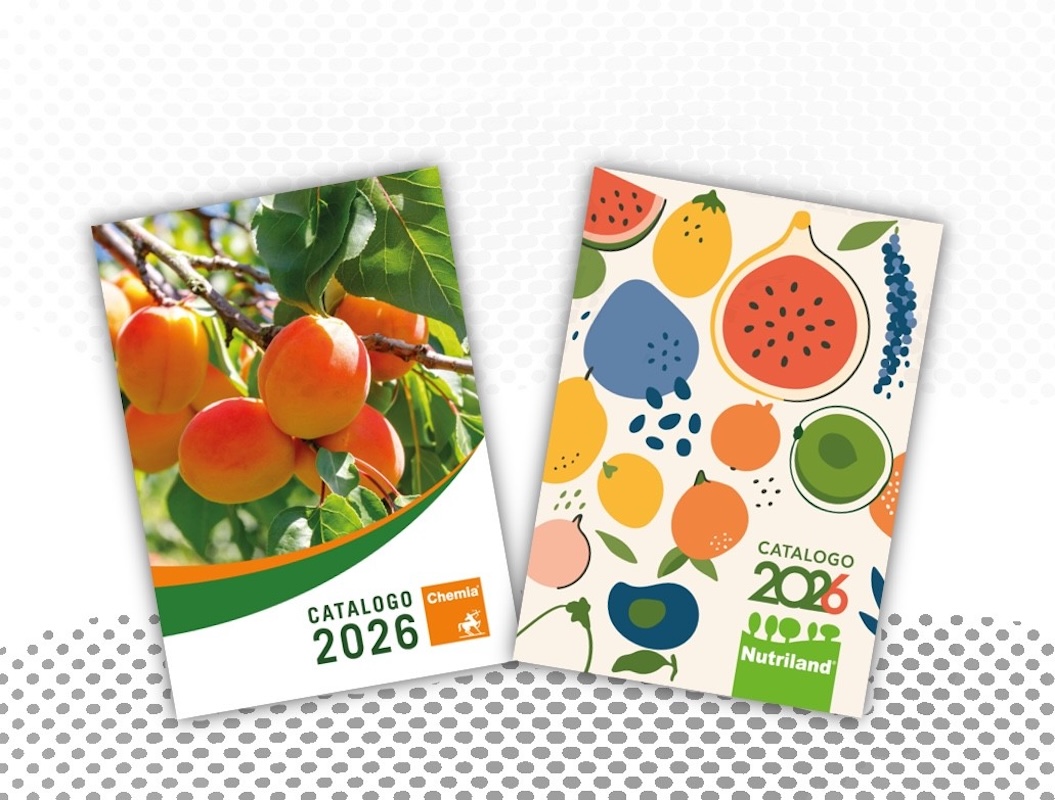 Copertine dei cataloghi 2026 di Chemia e Nutriland