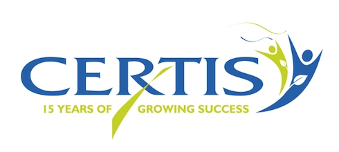 Il logo per i 15 anni di Certis