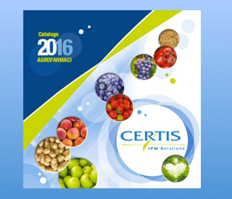 Catalogo Certis Europe 2016, ricco di specialità per l'agricoltura da reddito