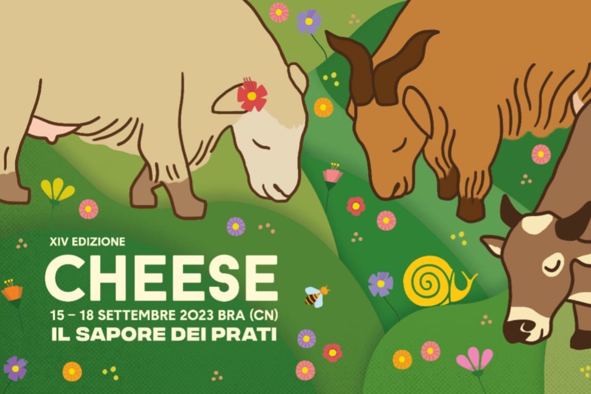 Cheese si terrà a Bra (Cn) dal 15 al 18 settembre 2023