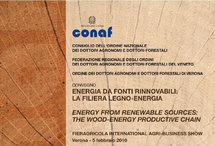 Agronomi, a Fieragricola focus sulle energie rinnovabili