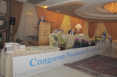 Un momento del congresso che si è tenuto il 3 febbraio 2012