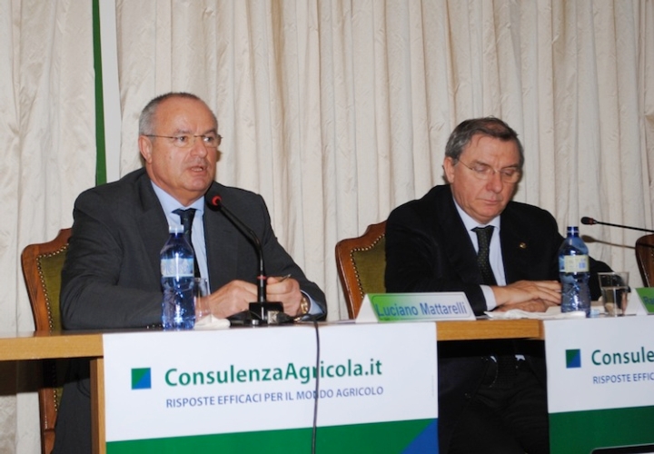 Da sinistra i relatori Luciano Mattarelli e Gian Paolo Tosoni
