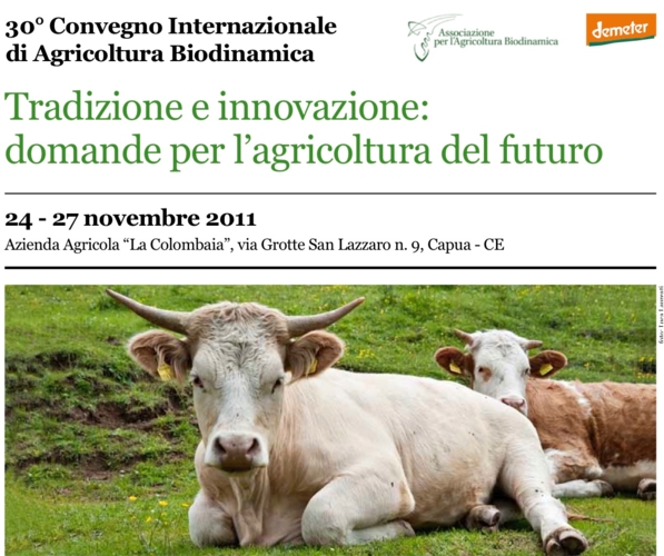30° Convegno Internazionale di Agricoltura Biodinamica
