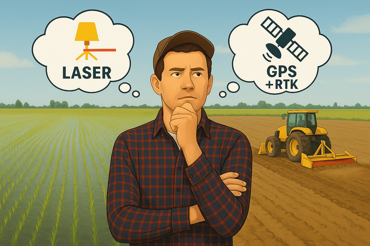 Cosa cambia tra una livellatrice laser e una livellatrice Gnss?